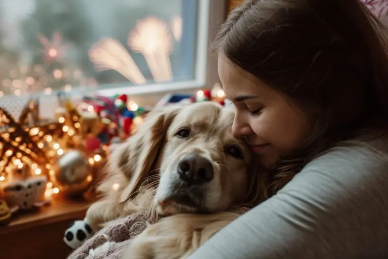 Conseils pour rassurer mon chien pendant les feux d’artifices.
