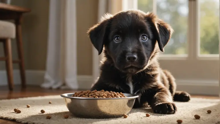 découvrez à quel âge un chiot commence à manger des croquettes et comment adapter son alimentation pour une croissance saine. apprenez les étapes essentielles pour nourrir votre compagnon à quatre pattes et assurer son bien-être.